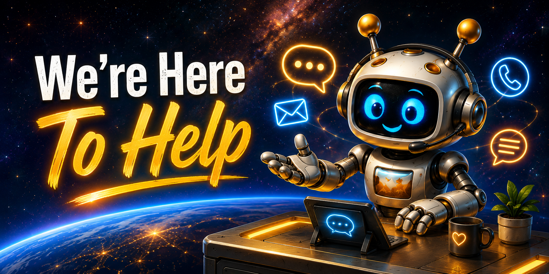 We're Here To Help
